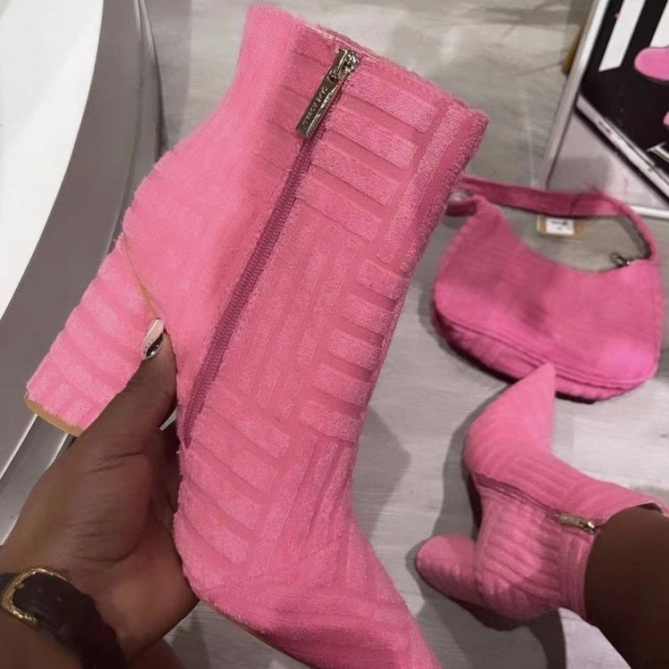 Stillvolle Farbige Stiefeletten