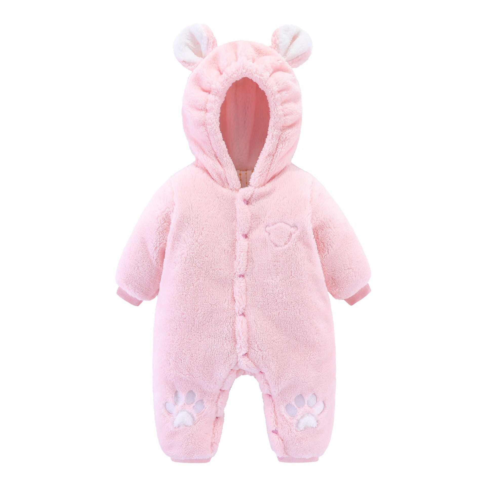 Baby Plüsch warme Overall