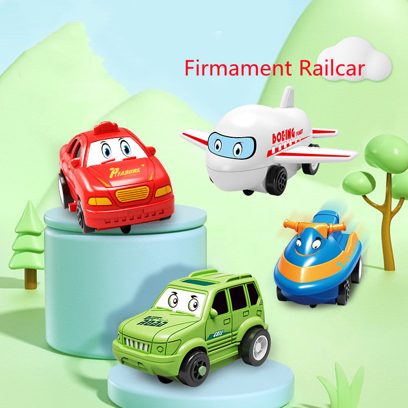Kinder-Puzzle-Elektro-Bahndraisinen-Bausatz Autos