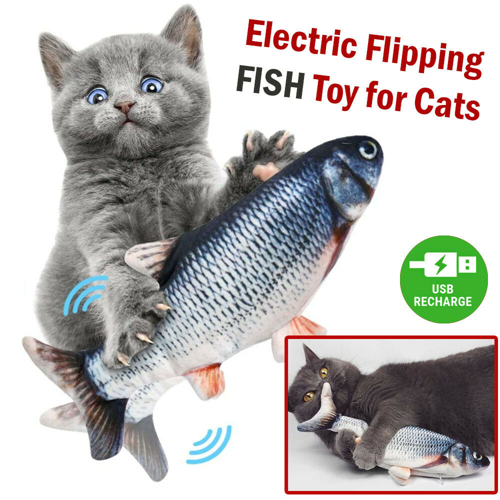 Elektrische Fischspielzeug die Neugier Ihrer Katze zu wecken