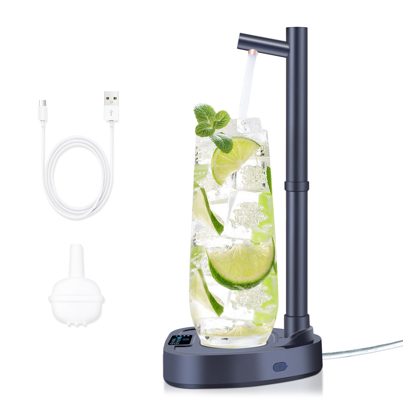 Wasserflaschen-Desktop-Wasserspender mit Standfuß