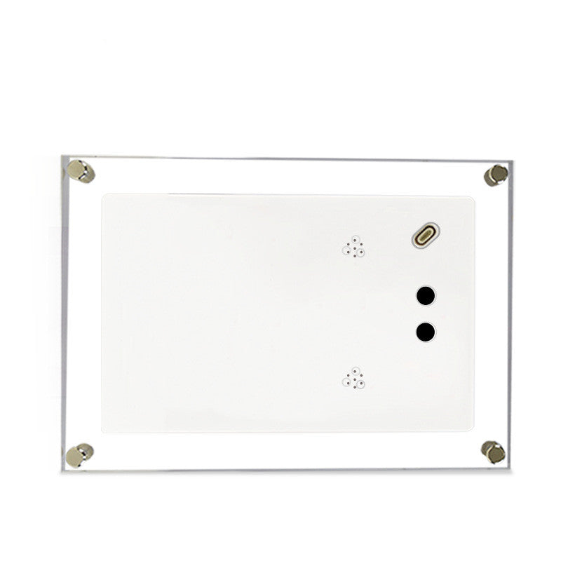 Digitaler Bilderrahmen aus Acryl mit Video-Player-Funktion