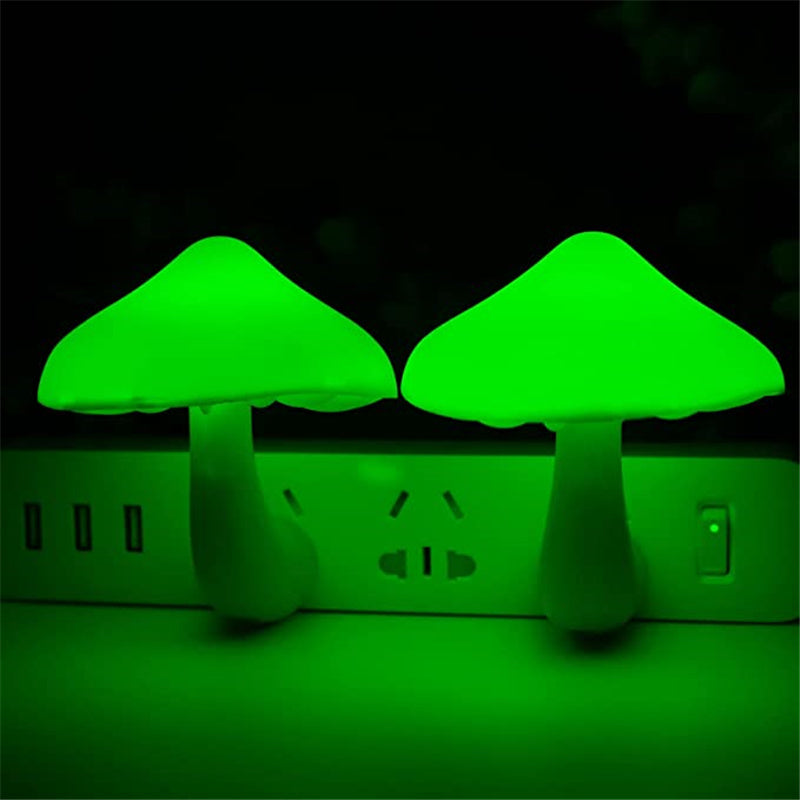 LED Nachtlicht Pilz Steckdosenlampe