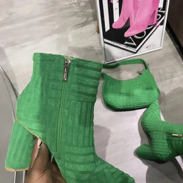 Stillvolle Farbige Stiefeletten
