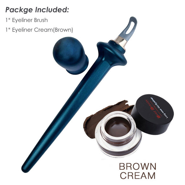Eyeliner-Wimpern Gelstift-Set