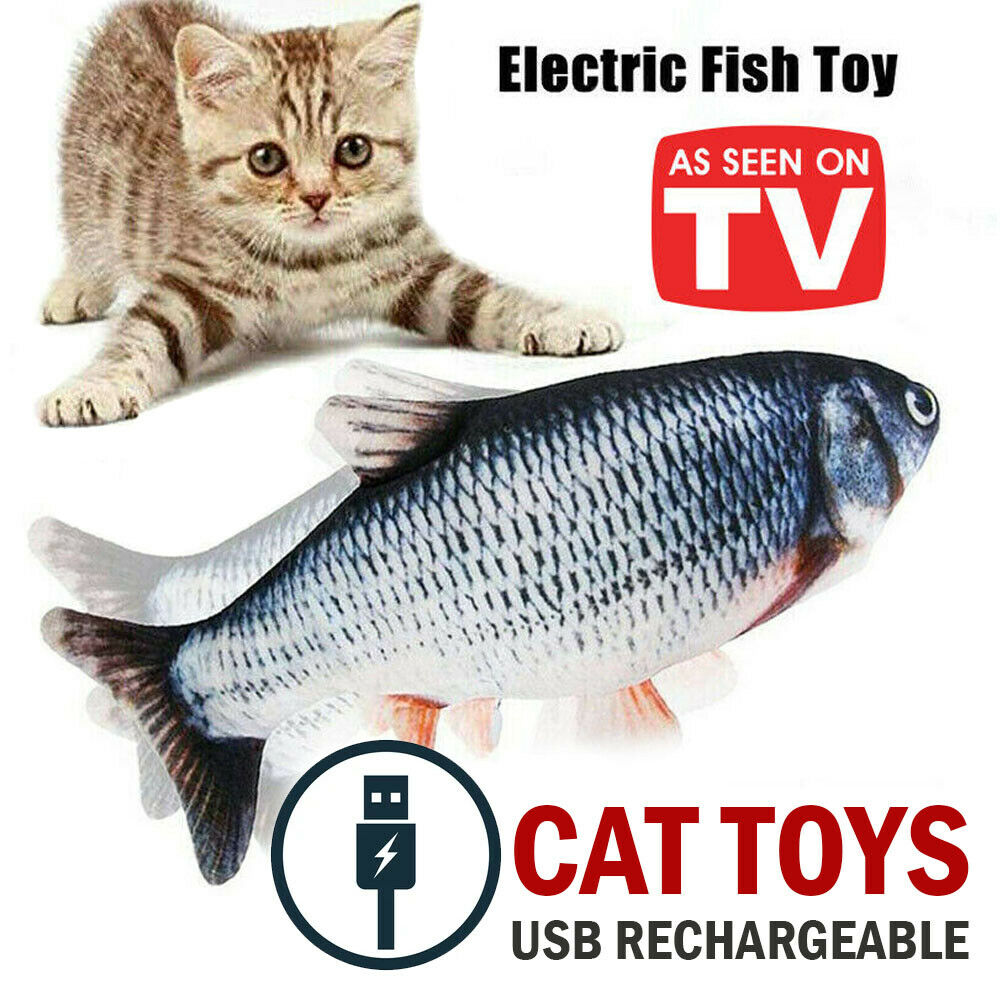 Elektrische Fischspielzeug die Neugier Ihrer Katze zu wecken
