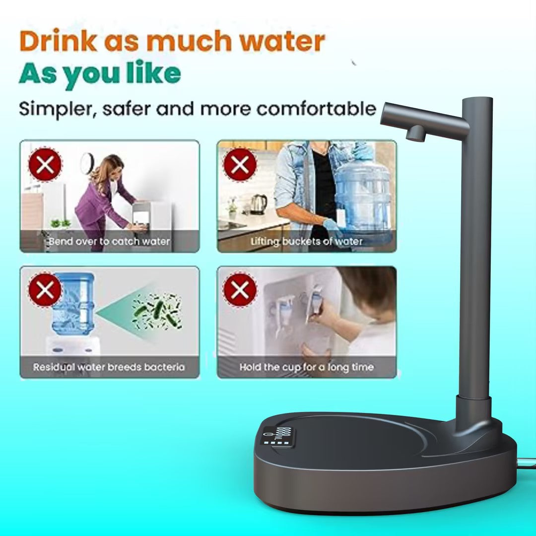Wasserflaschen-Desktop-Wasserspender mit Standfuß