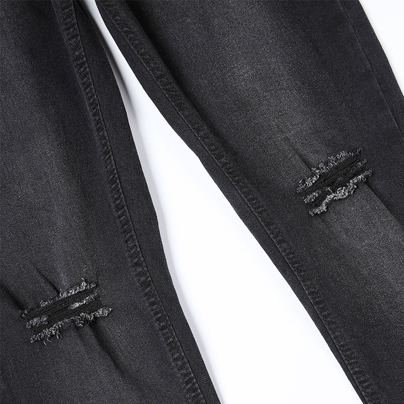 Slim-Zip-Bleistifthose.
