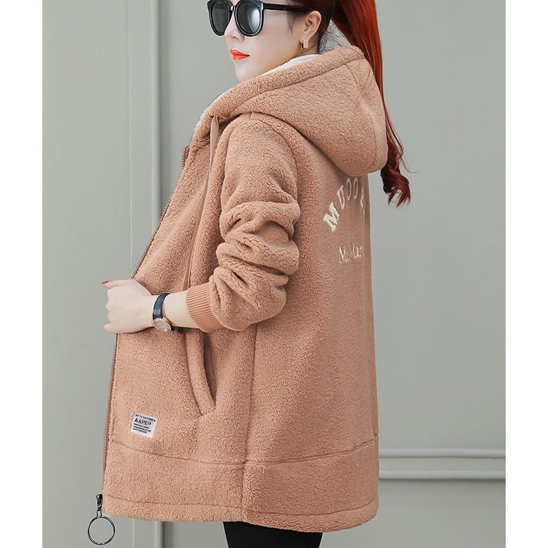 Herbst-Winter-Mantel mit Cardigan-Stil