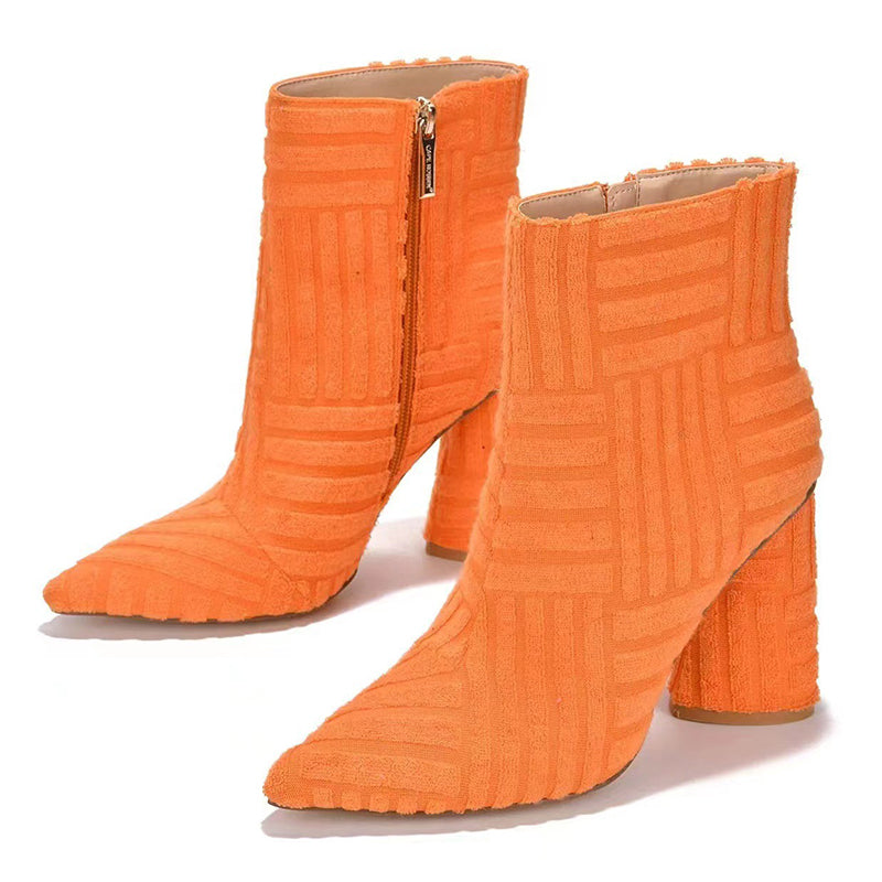 Stillvolle Farbige Stiefeletten