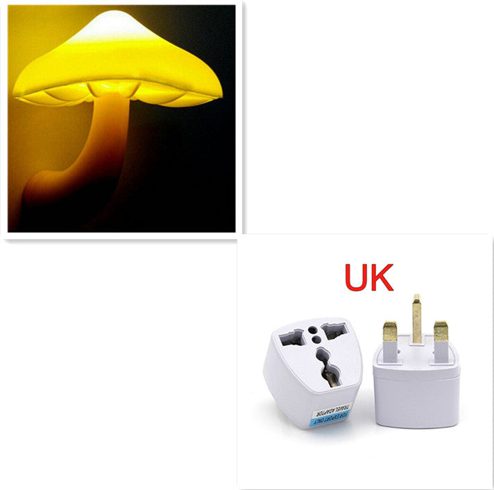 LED Nachtlicht Pilz Steckdosenlampe