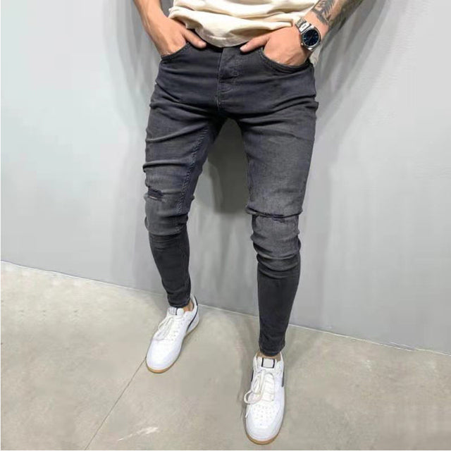 Slim-Zip-Bleistifthose.
