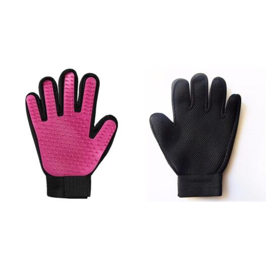 Pet Haar Entfernung Pinsel Kamm- Handschuhstil, lassen Sie Haustiere das bequeme Bad genießen!