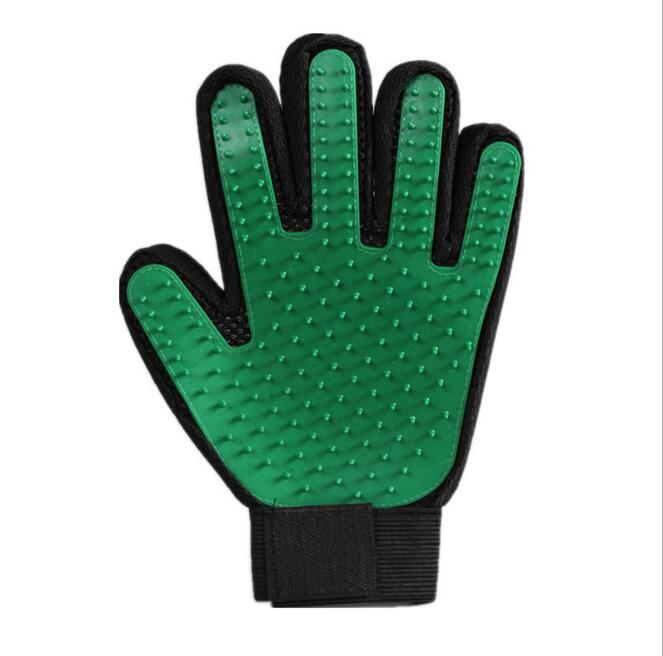 Pet Haar Entfernung Pinsel Kamm- Handschuhstil, lassen Sie Haustiere das bequeme Bad genießen!
