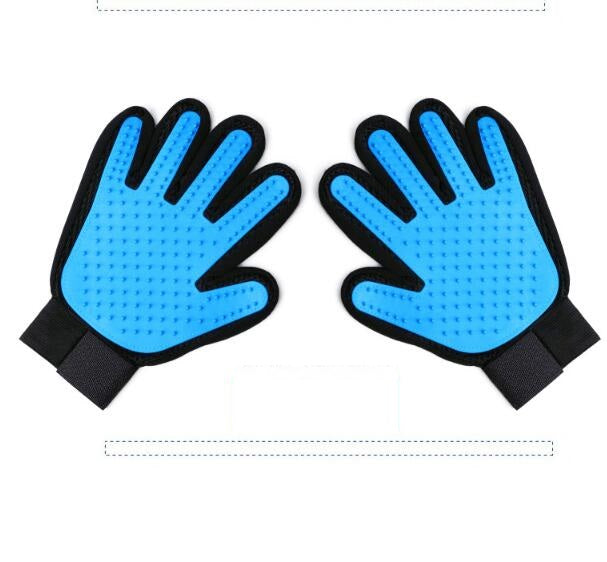 Pet Haar Entfernung Pinsel Kamm- Handschuhstil, lassen Sie Haustiere das bequeme Bad genießen!