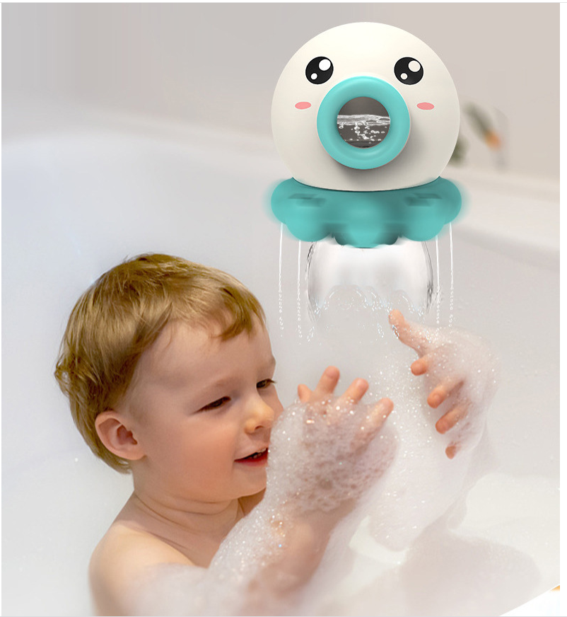 Rotierenden Wasser Jet Auftrieb Dusche Mit Nette Ctopus Form
