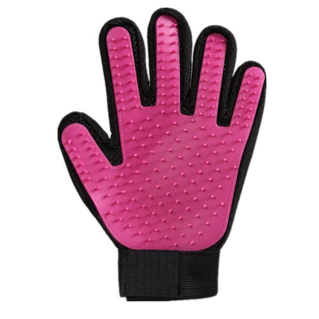 Pet Haar Entfernung Pinsel Kamm- Handschuhstil, lassen Sie Haustiere das bequeme Bad genießen!