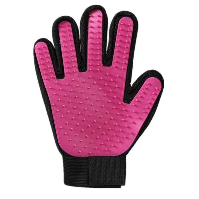 Pet Haar Entfernung Pinsel Kamm- Handschuhstil, lassen Sie Haustiere das bequeme Bad genießen!