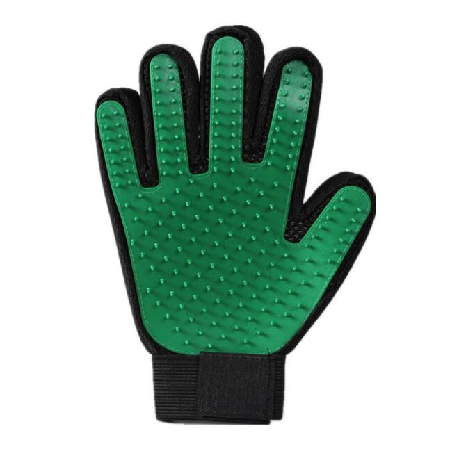 Pet Haar Entfernung Pinsel Kamm- Handschuhstil, lassen Sie Haustiere das bequeme Bad genießen!