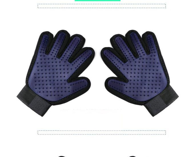 Pet Haar Entfernung Pinsel Kamm- Handschuhstil, lassen Sie Haustiere das bequeme Bad genießen!