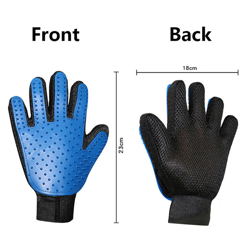 Pet Haar Entfernung Pinsel Kamm- Handschuhstil, lassen Sie Haustiere das bequeme Bad genießen!
