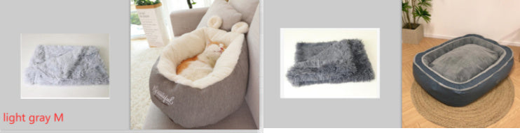 Haustier und  Hund Bett ,Weich Schlafsack Kissen Welpen Zwinger