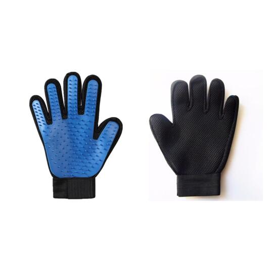 Pet Haar Entfernung Pinsel Kamm- Handschuhstil, lassen Sie Haustiere das bequeme Bad genießen!
