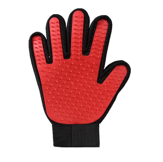 Pet Haar Entfernung Pinsel Kamm- Handschuhstil, lassen Sie Haustiere das bequeme Bad genießen!