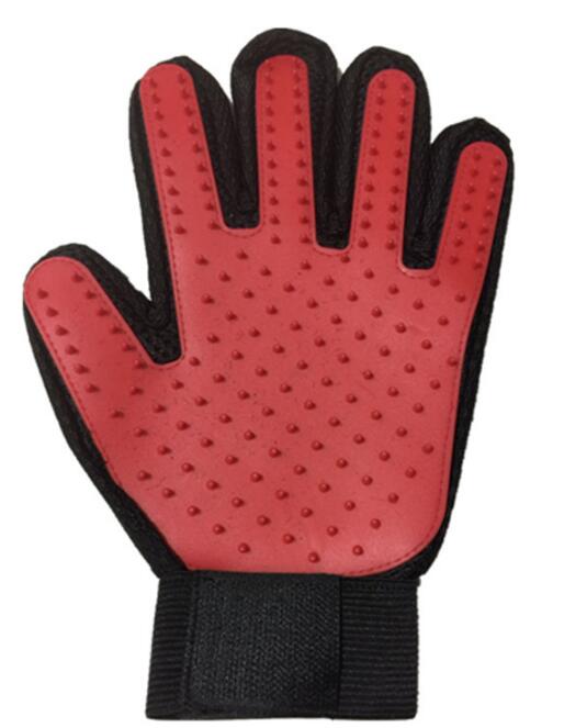 Pet Haar Entfernung Pinsel Kamm- Handschuhstil, lassen Sie Haustiere das bequeme Bad genießen!