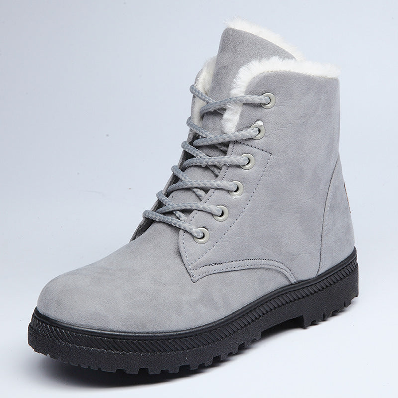 Winter Schnee Stiefel Mit Warmen Plüsch Stiefeletten Für Frauen Schuhe