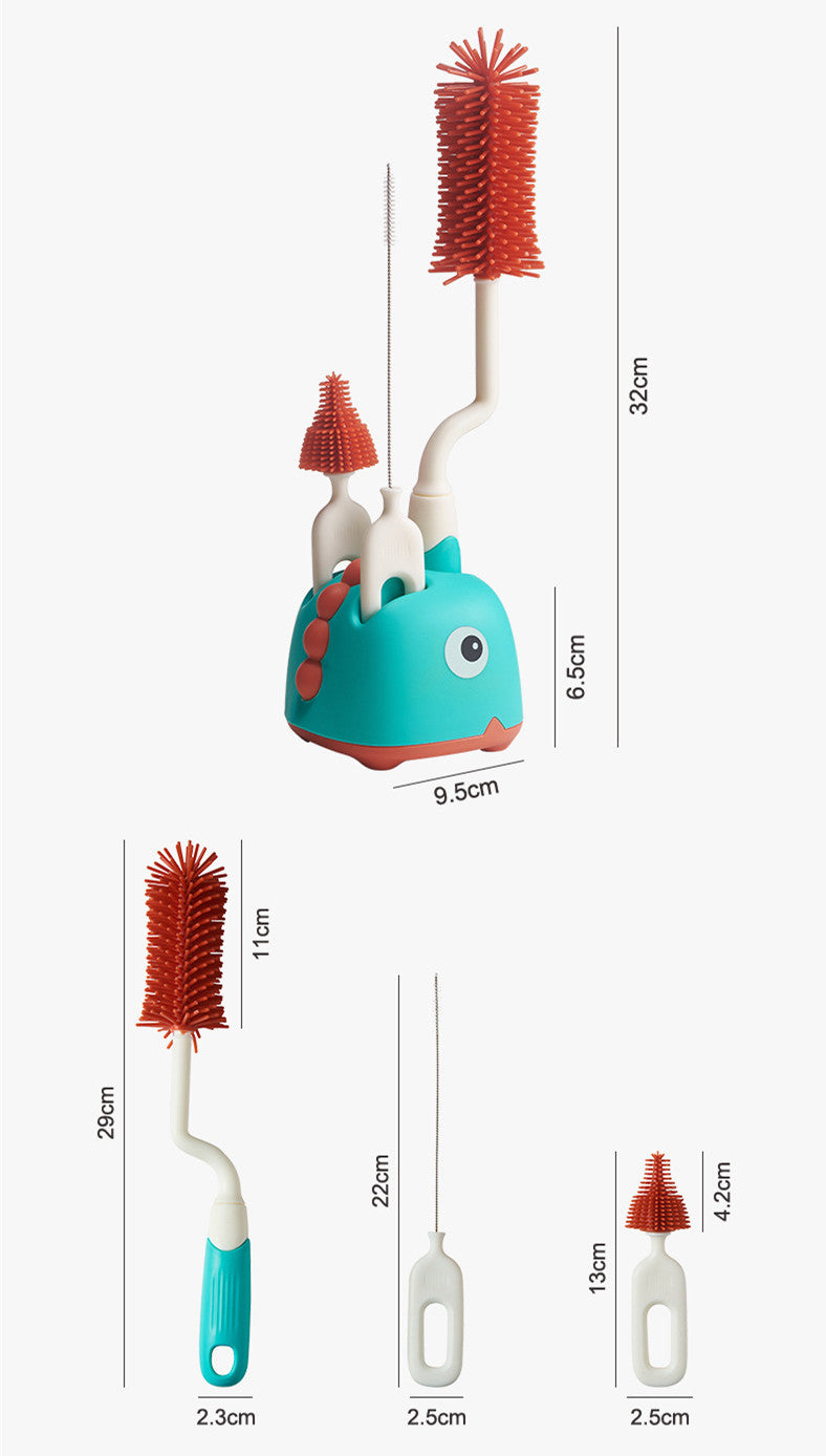 Brush Set With Base Nipple