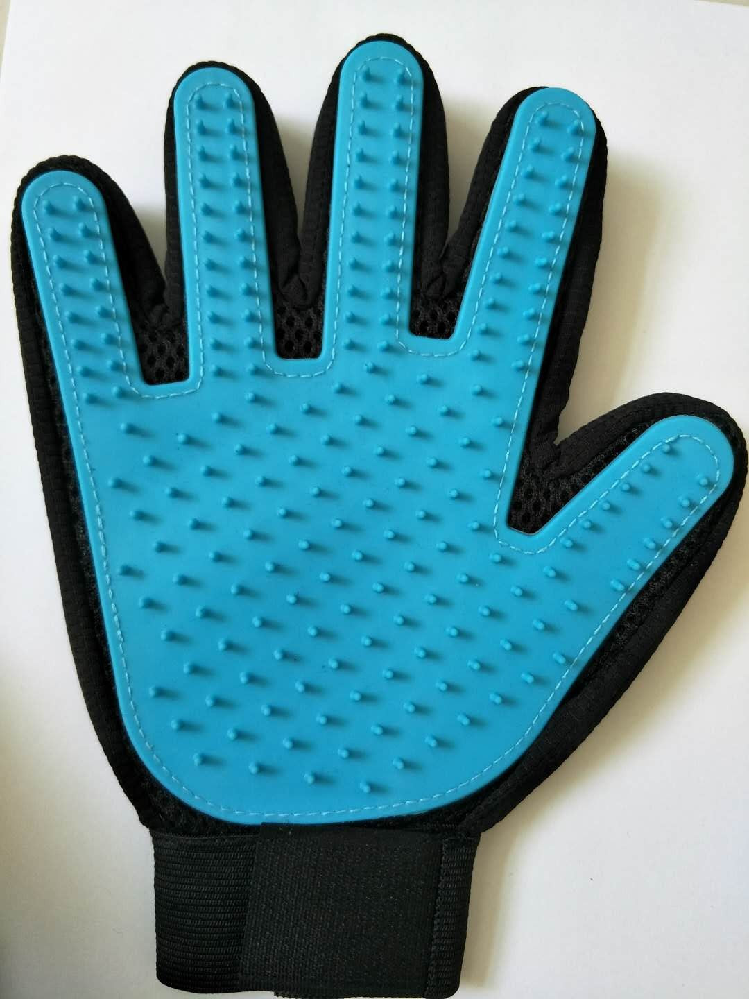 Pet Haar Entfernung Pinsel Kamm- Handschuhstil, lassen Sie Haustiere das bequeme Bad genießen!