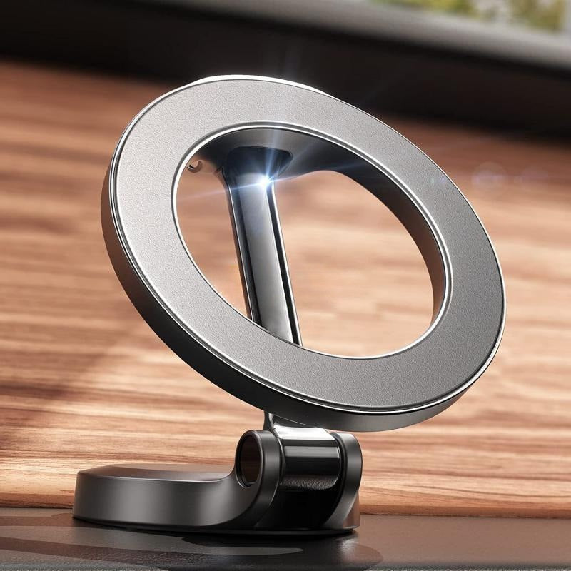 Magnetische Autotelefon halterung aus Metall faltbarer Telefon halter für Auto stärkste Magnet-Dashboard-Telefon halterung für Telefon