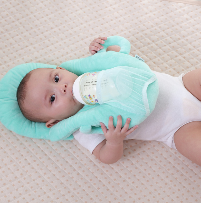 Spezielle Haft Plüsch Baby Fütterung Kissen