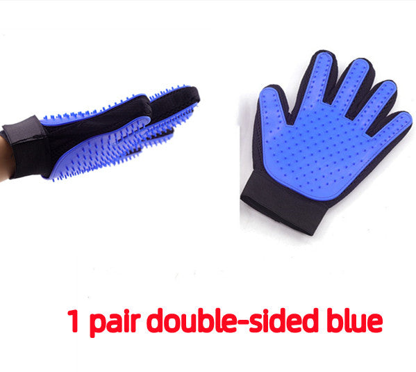 Pet Haar Entfernung Pinsel Kamm- Handschuhstil, lassen Sie Haustiere das bequeme Bad genießen!