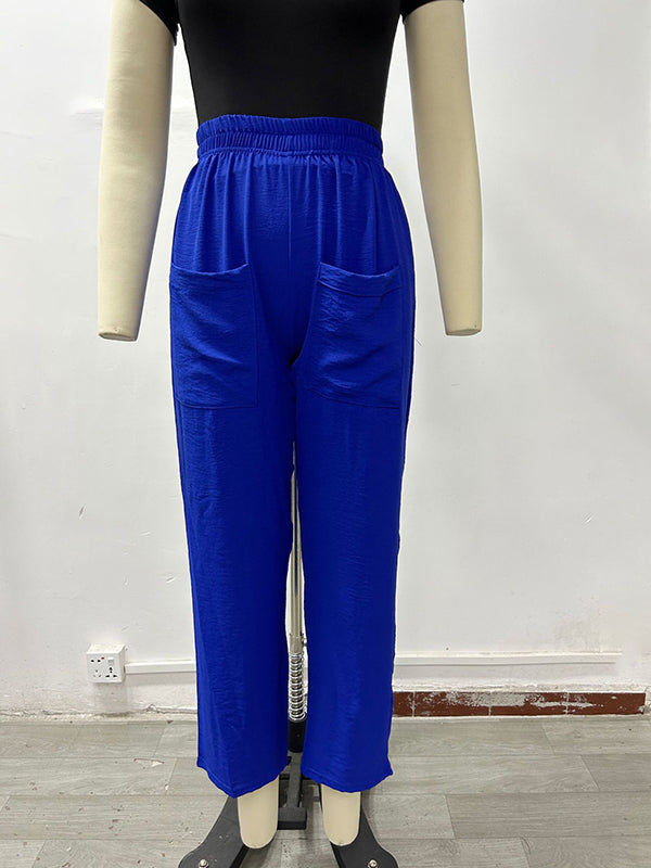 Damen-Haremshose , lässige Strandhose, lockere Hose für den Sommer