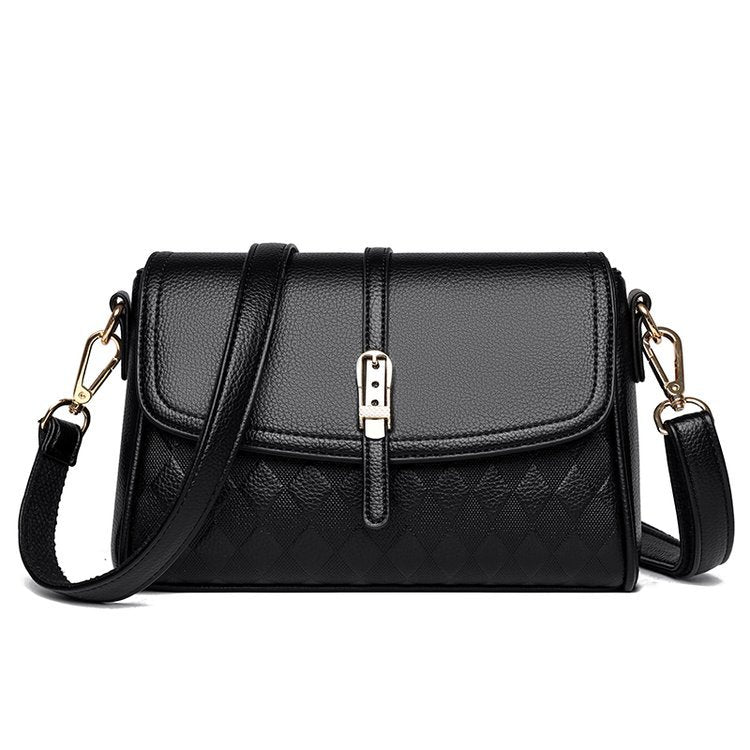 Hochwertige Messenger-Tasche einfaches weiches Leder