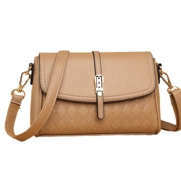 Hochwertige Messenger-Tasche einfaches weiches Leder