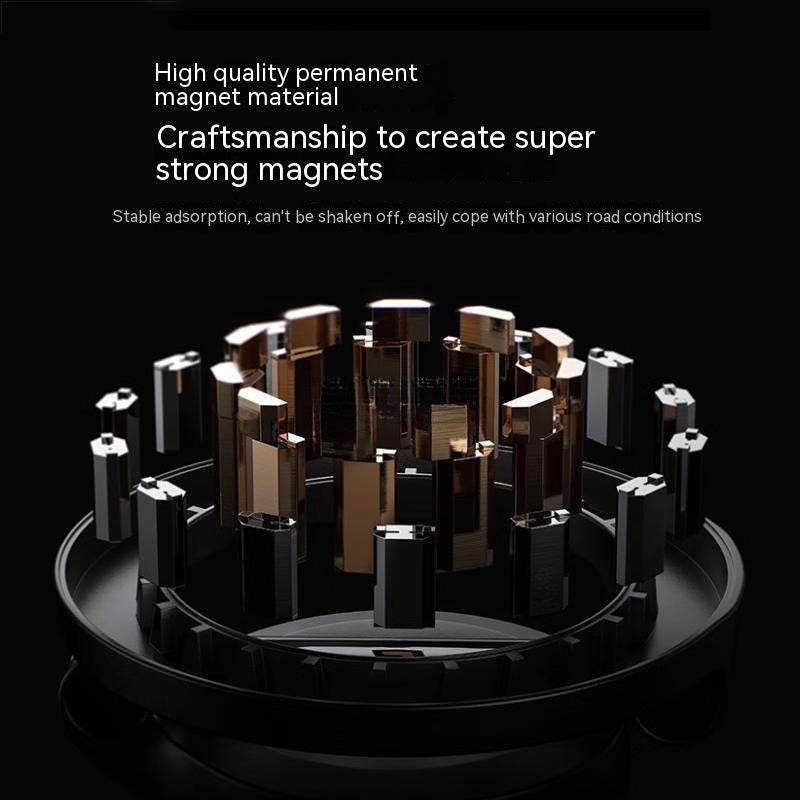 Magnetische Autotelefon halterung aus Metall faltbarer Telefon halter für Auto stärkste Magnet-Dashboard-Telefon halterung für Telefon