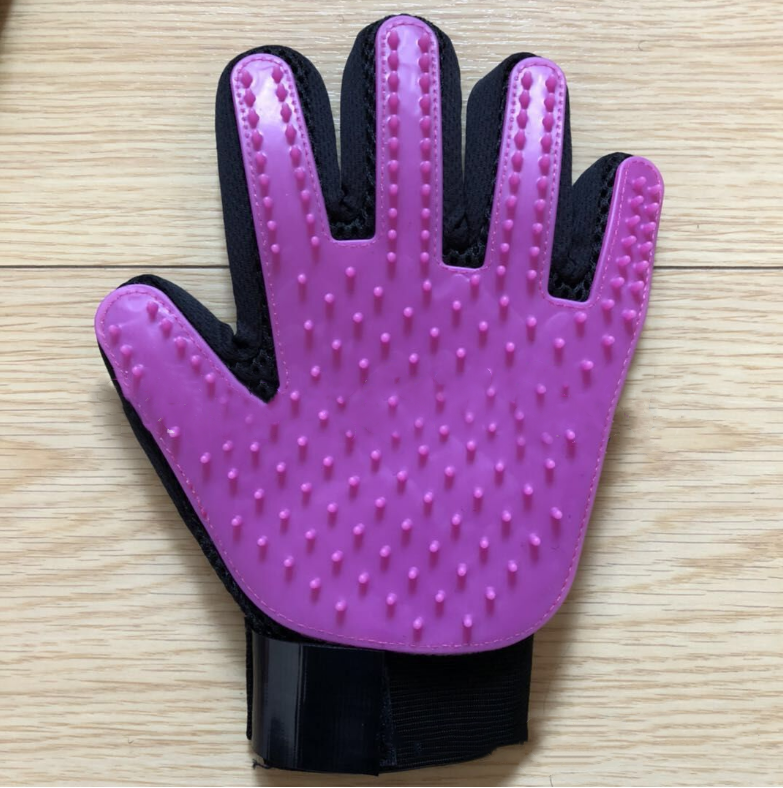 Pet Haar Entfernung Pinsel Kamm- Handschuhstil, lassen Sie Haustiere das bequeme Bad genießen!