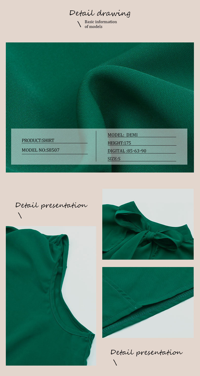 Ärmelloses, hohles, rückenfreies Top für Damen