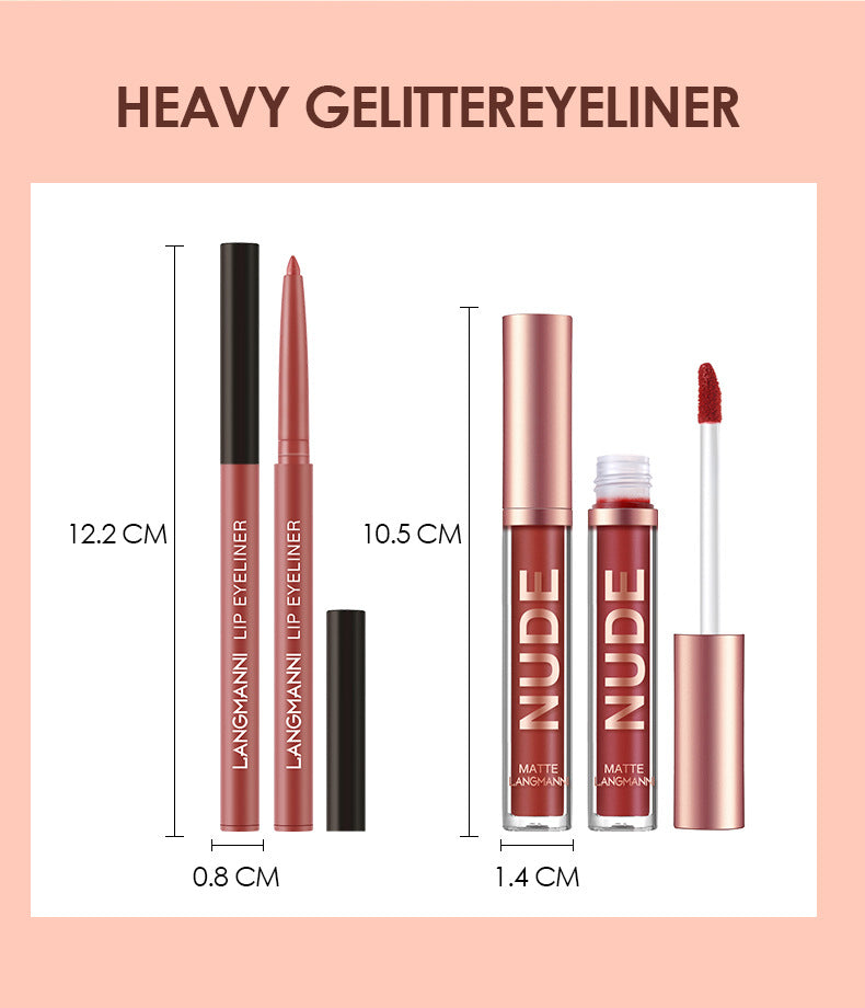 Lippenstift Make-up 12er-Set