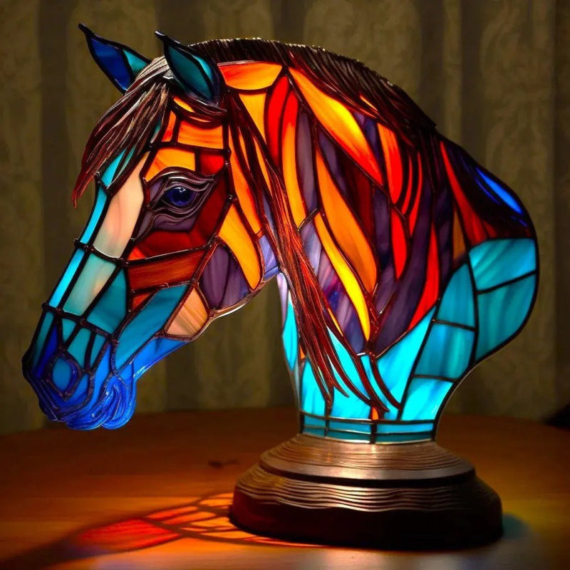 Bezaubernde Magische Deco Harz-Lampe
