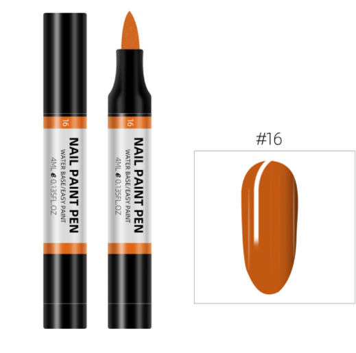 3D/24 Farben Nagellack-Malstift
