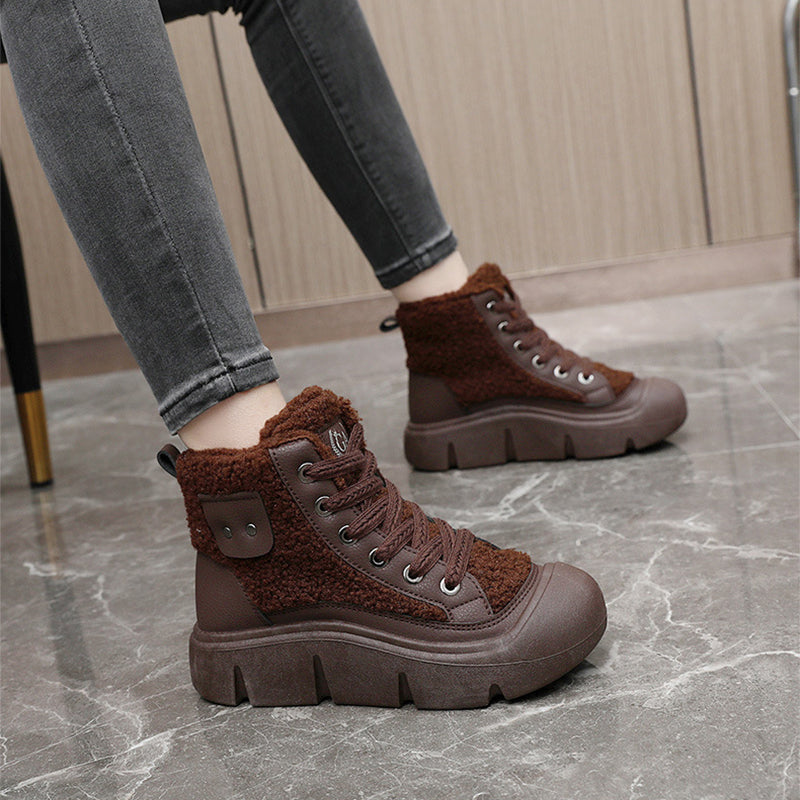 Winterwarme Kaschmir-Schuhe