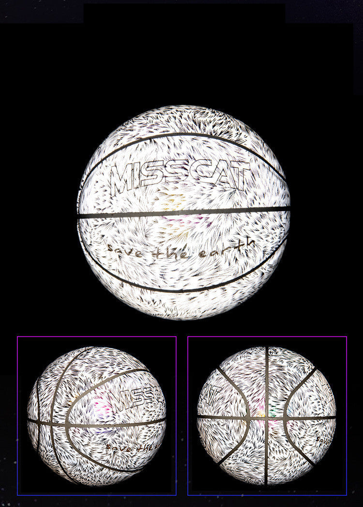 Leuchtender Luminöse Fluoreszent Basketball