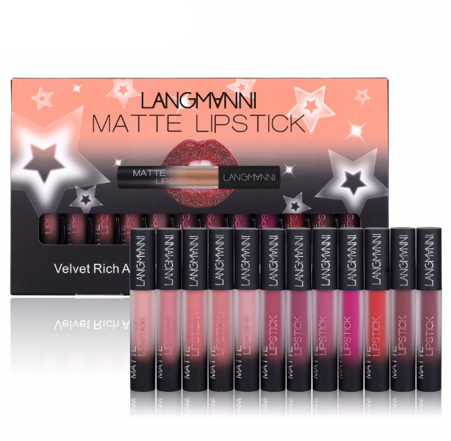 Matte Lippenstift, wasserfest, langanhaltend
