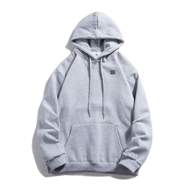 Beheizte Outdoor-USB-Strickjacke mit Kapuze für Männer und Frauen