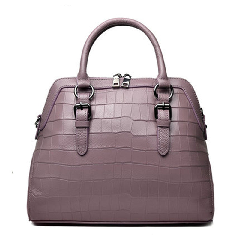 Echtleder-Handtasche Damenmode Rindsledertasche