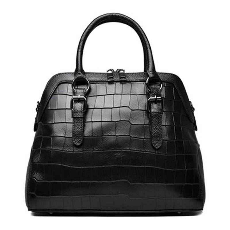 Echtleder-Handtasche Damenmode Rindsledertasche